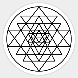 Sri Yantra Sticker